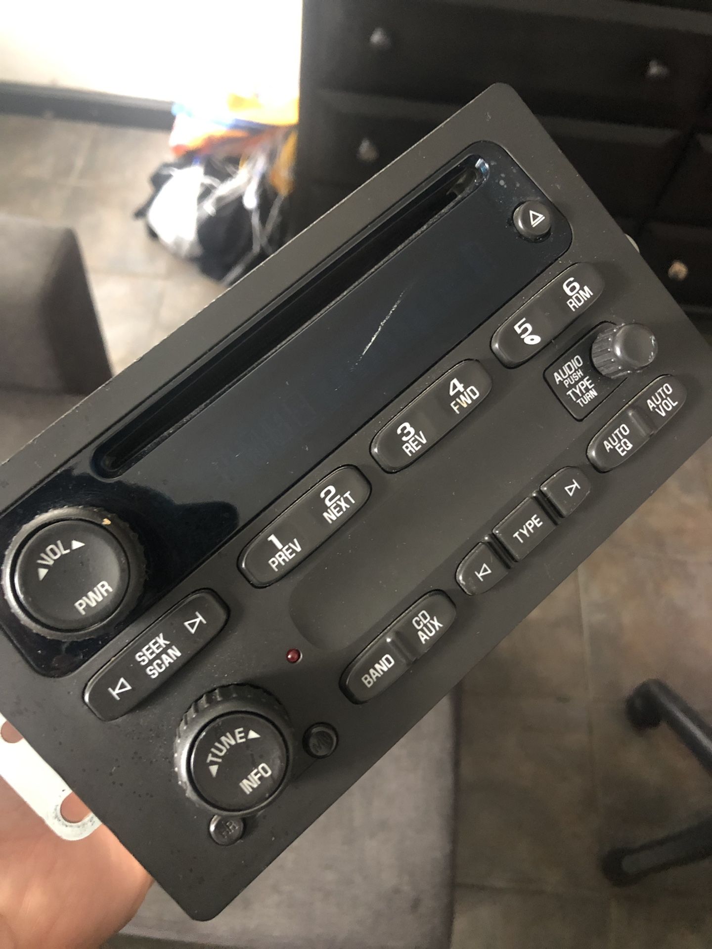 Chevy Stock stereo
