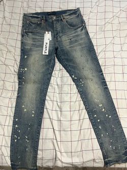 Purple jeans