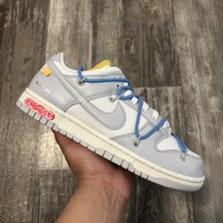 Off White x Nike Dunk Low “Lot 5” (8.5)