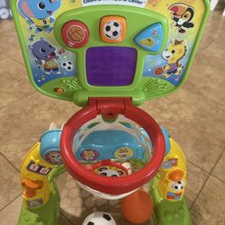 Kids VTech Electronic Soccer and Basketball Ball