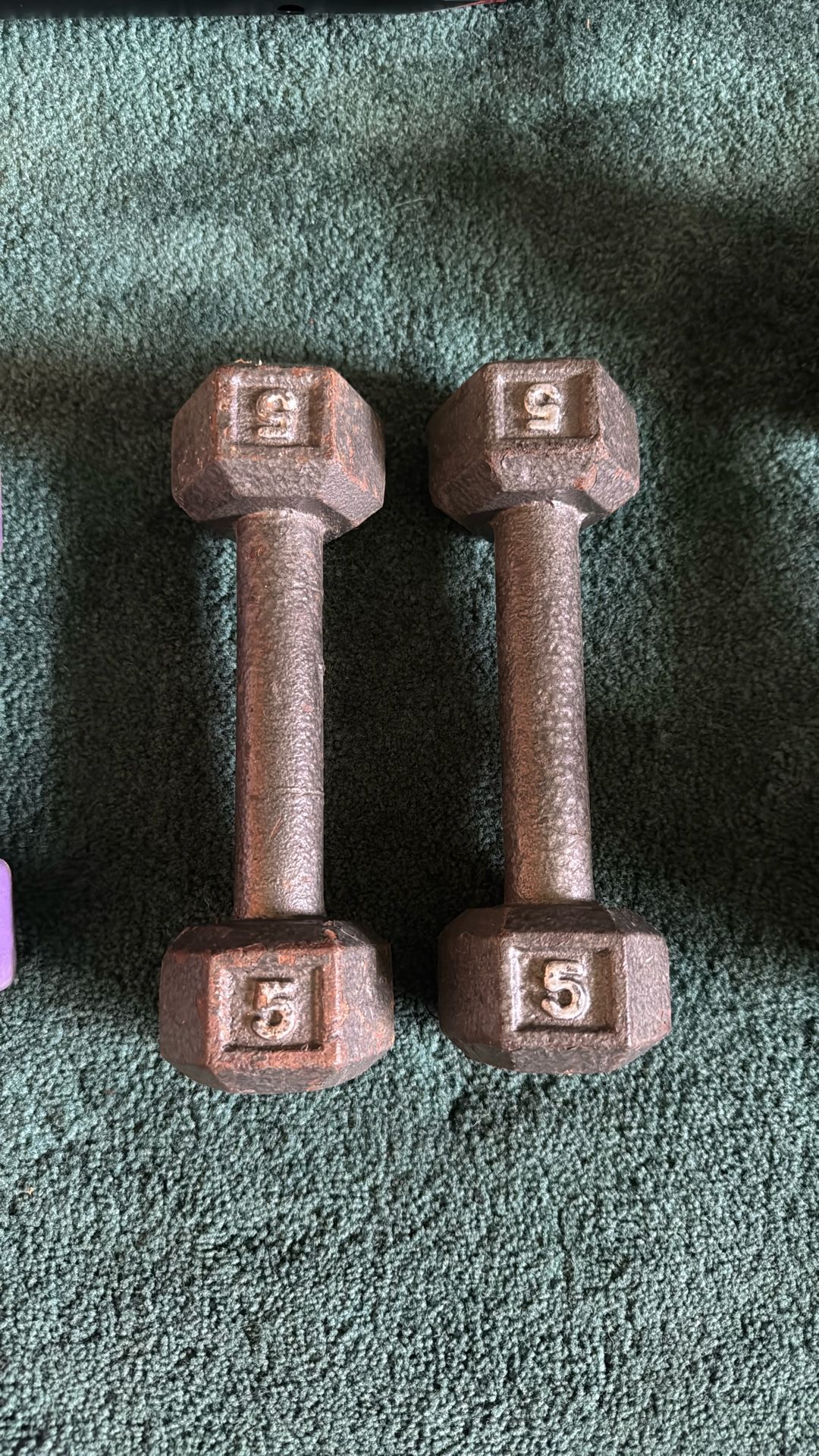 Set Of 5lb Dumbbells