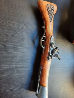 18th Century Pirate Blunderbuss Flintlock Replica Pistol – Non-Firing Souvenir Prop