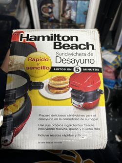 Hamilton beach sandwich maker 