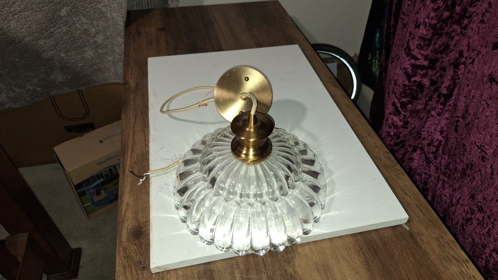 ceiling light.