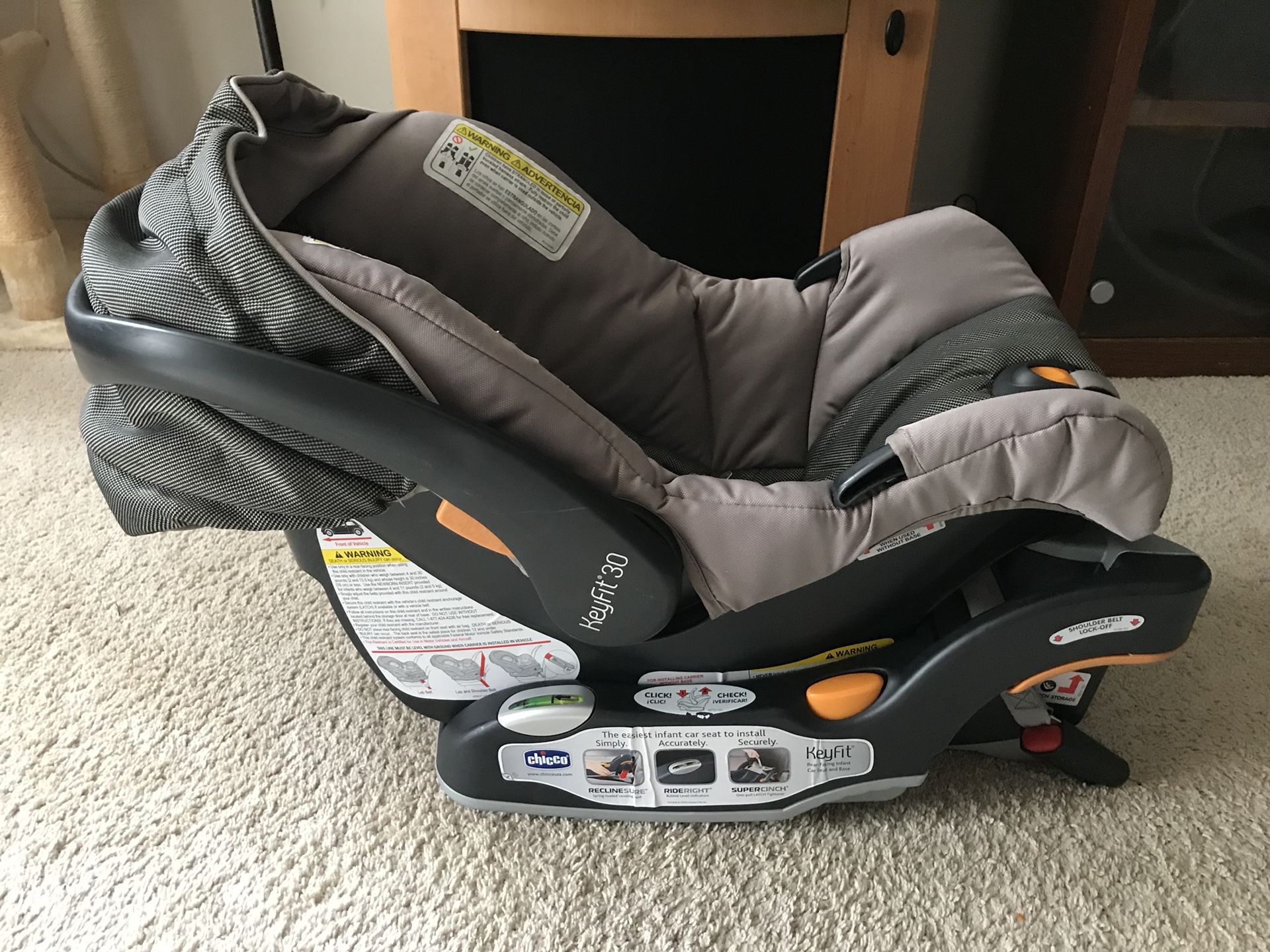 Keyfit 30 infant car seat with base 2018