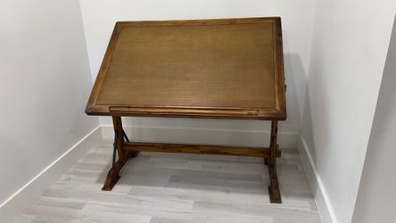 World Market Drafting Desk Solid Wood