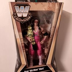 Bret Hart Series 25 Figure