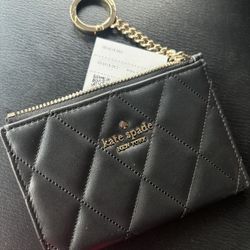 Kate Spade Zip Keychain Coin Purse 