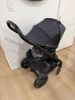 Nuna MIXX Next Stroller – Granite – Reversible Seat, Lay-Flat, Pipa Car Seat Compatible