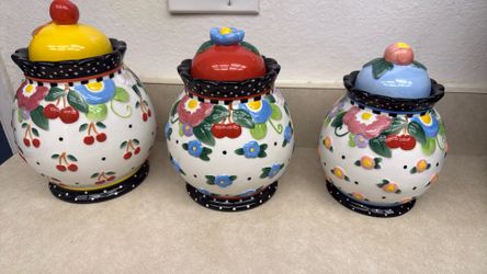 Beautiful Ceramic Jars with Lids