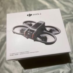 DJI Avata 2 Fly More Combo with 3 Batteries, FPV Drone, Propellers, Carry Case