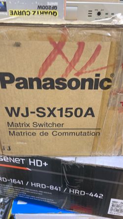 panasonic matrix switcher