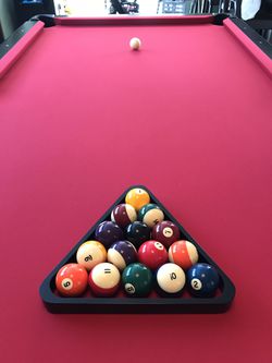 Lightly Used Berner 8ft “South Beach” Pool Table - PRICE DROP!!! for Sale  in Miami Gardens, FL - OfferUp