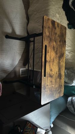 Small Extendable Table With iPad Holder