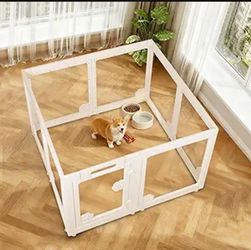 Acrylic pet playpen