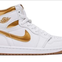   Air Jordan 1 Retro High OG 'Metallic Gold'