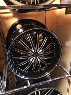 New wheels and tires 20 inch mounted and balance finance available 💯 days same cash 💰 ZERO Down 😍