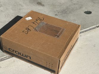 Crown Audio CTc4200A Amplifier-Brand New!