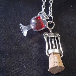 WINE LOVER'S Charm Necklace 