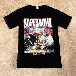 Seattle Seahawks Vs New England Patriots Super Bowl LX Preview T Shirt Adult S