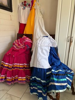 Vestidos para vaile folklorico