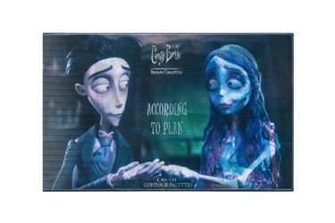 BEAUTY CREATIONS X TIM BURTON'S CORPSE BRIDE "ACCORDING TO THE PLAN" CREAM CONTOUR PALETTE