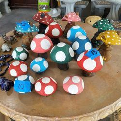 CEMENT MUSHROOMS 🍄 $10-$40 EACH