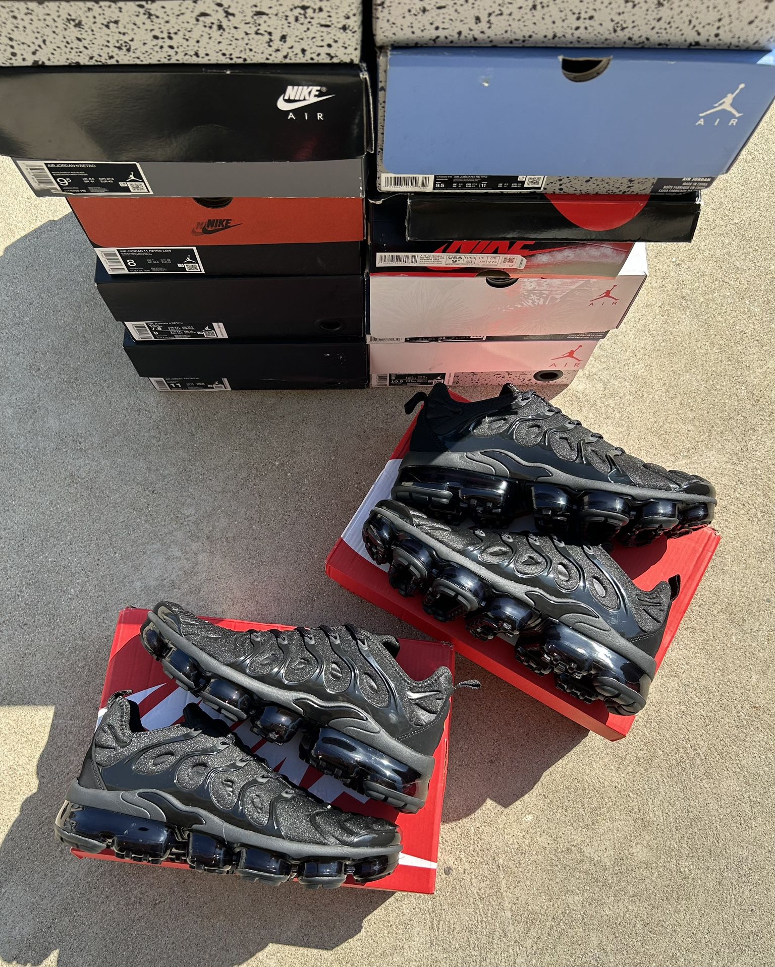 Nike Air VaporMax Plus Triple Black