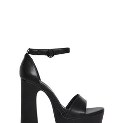 Black platform heels size 9 Dolls Kill