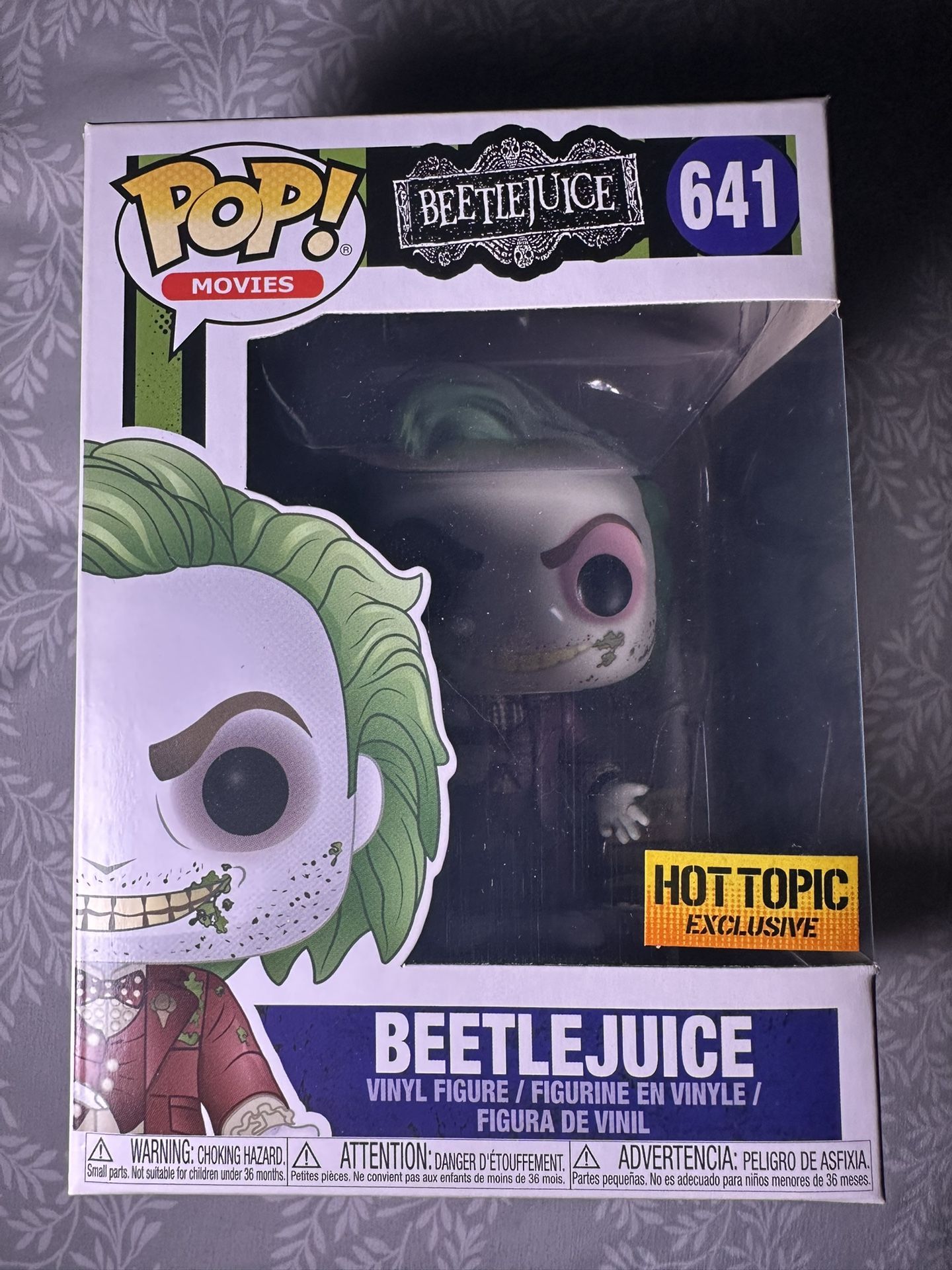 Funko Pop! Vinyl: Beetlejuice - Beetlejuice #641 Hot Topic Exclusive