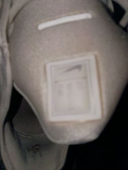 All white Nikes