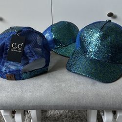 3 Sparkly Hats