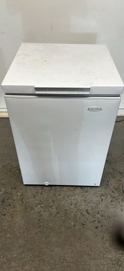 Deep freezer the motor work is great but does not get cold inside. Maybe need Freon Deep freezer the motor work is great, but does not get cold inside
