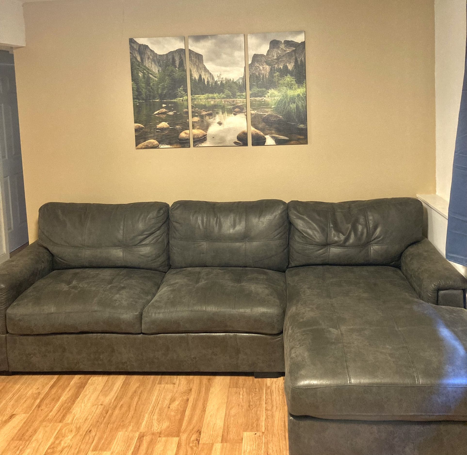 Leather Couch
