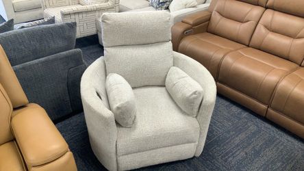 Cream Boucle Swivel Recliner Chair,sofa chairs, same day delivery,no credit needed