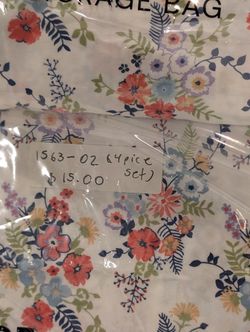 Floral Sheet Set Q