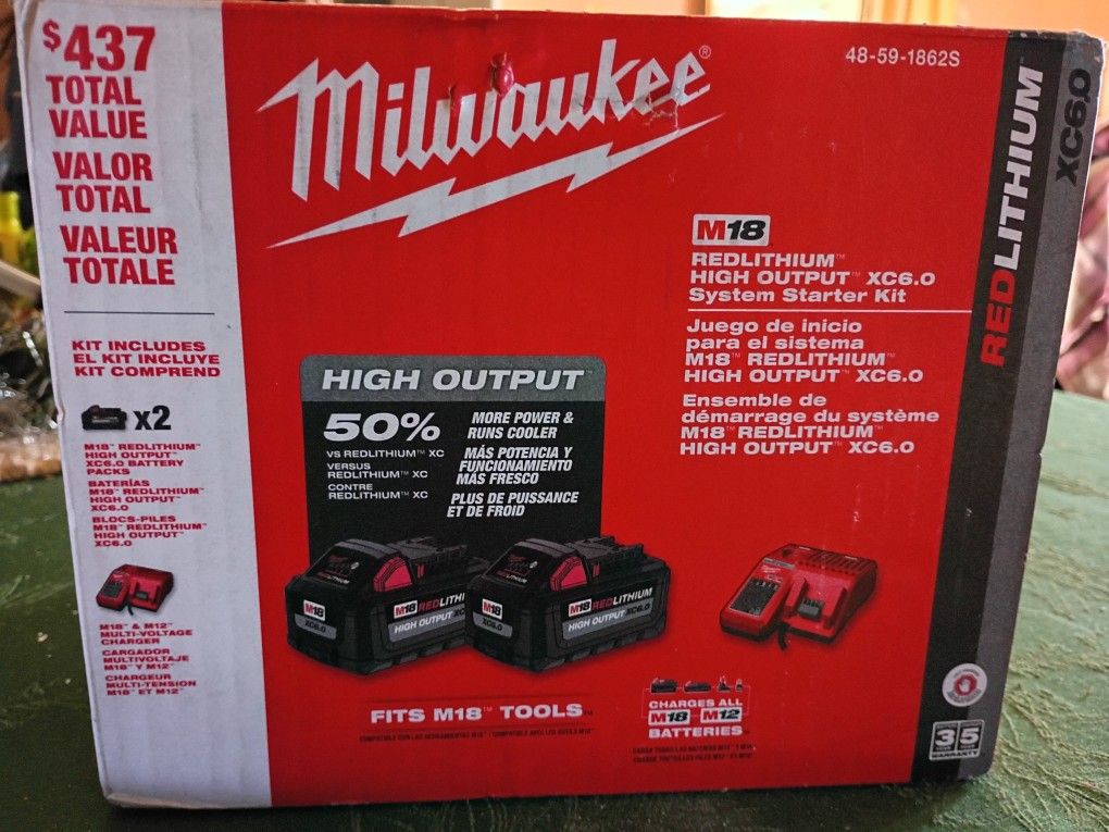 Milwaukee drill Chargers 