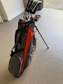 New Left-Handed Golf Clubs & Bag (Never Used)