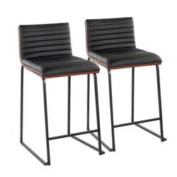 🌟 Set of 4 - Mason Mara Counter Height Barstools — Priced at $250 for a Set of 4! 🪑