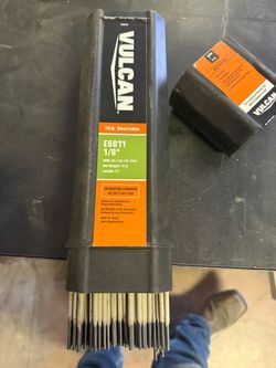 Vulcan E6011 Welding Rods – 1/8″ – $15 OBO