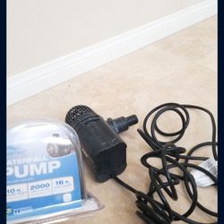 Waterfall pump like new bought for $149