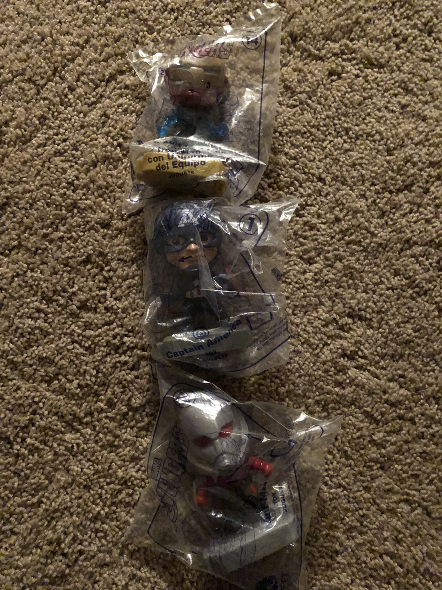 Iron Man, Captain America and Ant-man