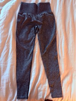 NGTVN grey leggings scrunch (small)