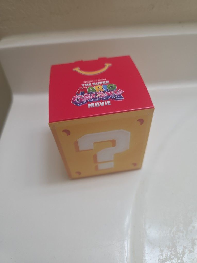 Super Mario Galaxy McDonald's Toy. Unopened.