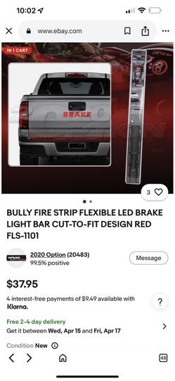 Bully fire strip Led Brake Light