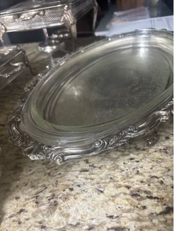 Silver Plated Serve ware including forks, knives and spoons