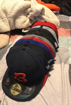 MLB, NBA hats