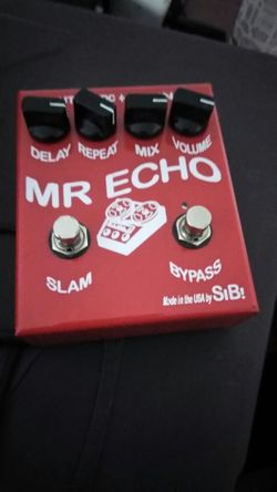 SiB! FX MR. ECHO DELAY SLAM PEDAL