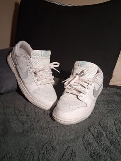 Nike, Dunks ,SB, special edition, white/Tiffany blue/reflective, size 10.5