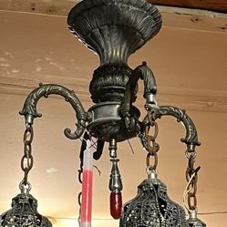 Vintage hanging light